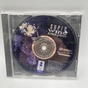 Super Wing Commander (Panasonic 3DO, 1994) Disc/Case Tested Authentic🔥